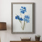 Blue Blossom Botanical I - Premium Canvas Framed in Barnwood - Ready to Hang