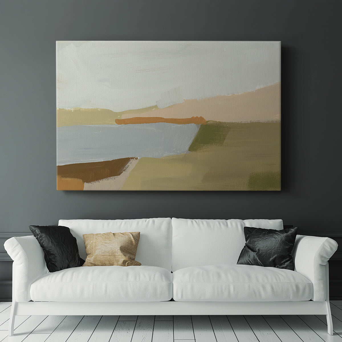 Stacked Landscape I - Canvas Art Print