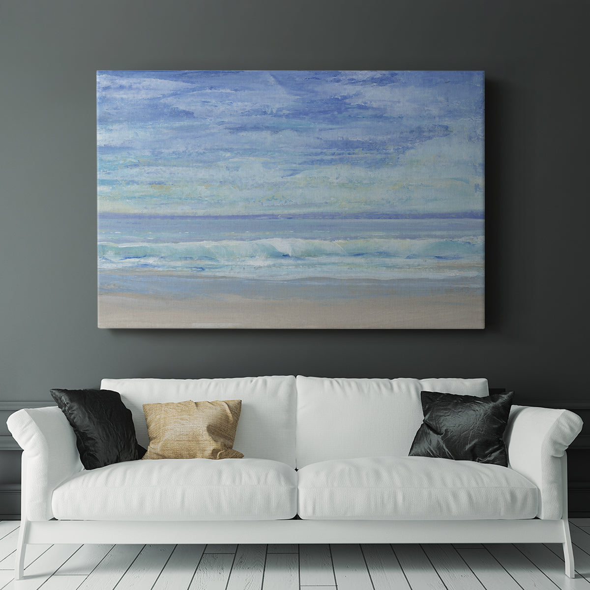 Rolling Surf I - Canvas Art Print