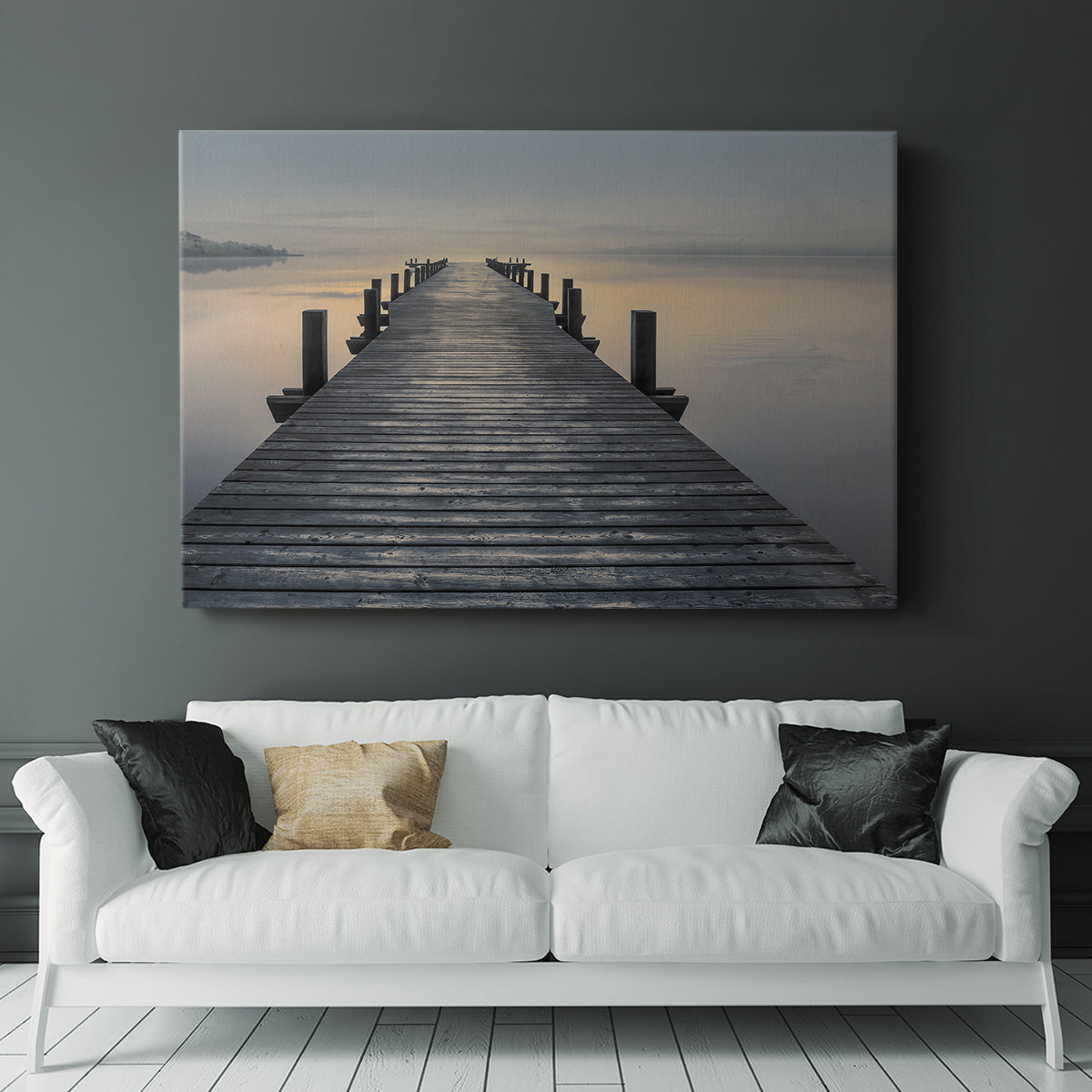 Sun Down - Canvas Art Print