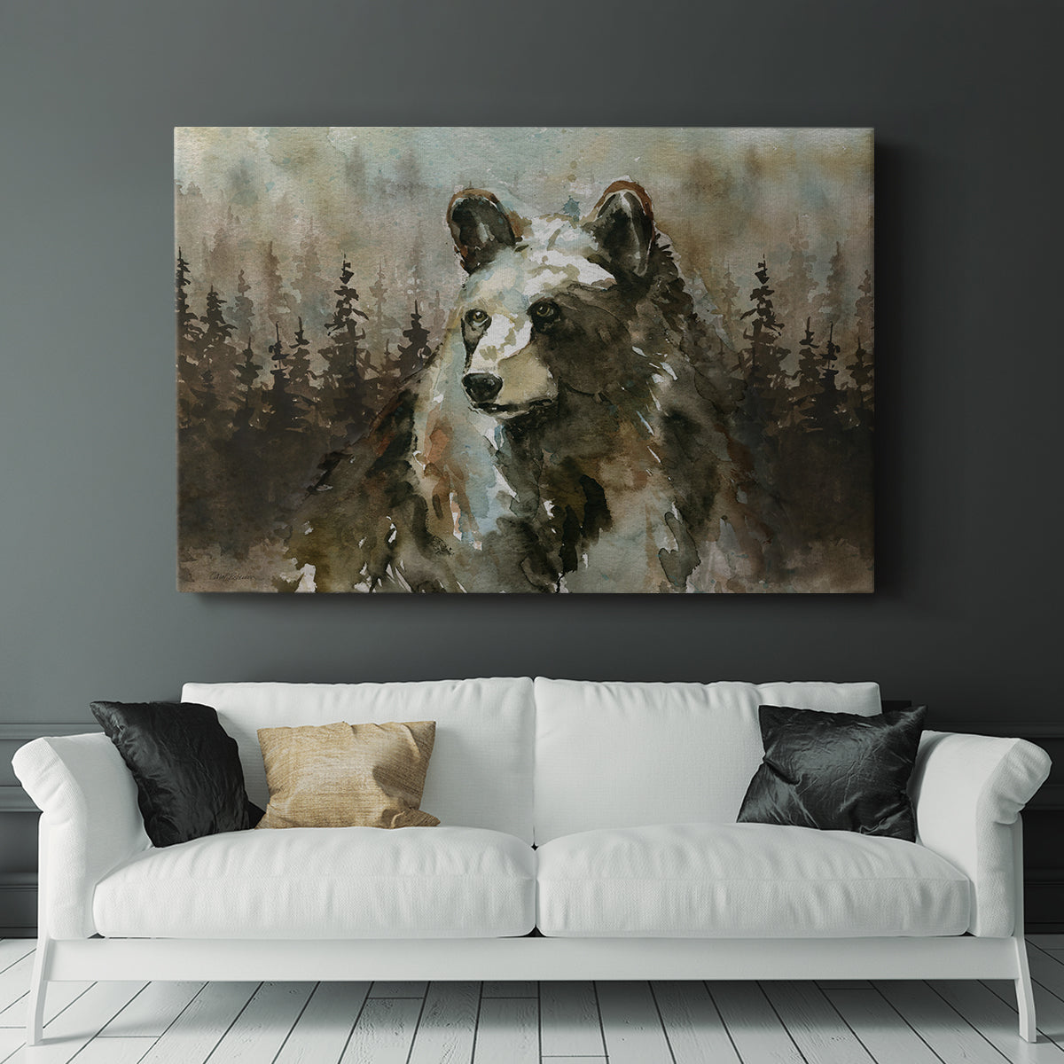 Lodge Twilight II - Canvas Art Print
