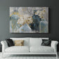 Vessels and Blooms Blues - Canvas Art Print