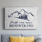 Move Mountains - Canvas Art Print