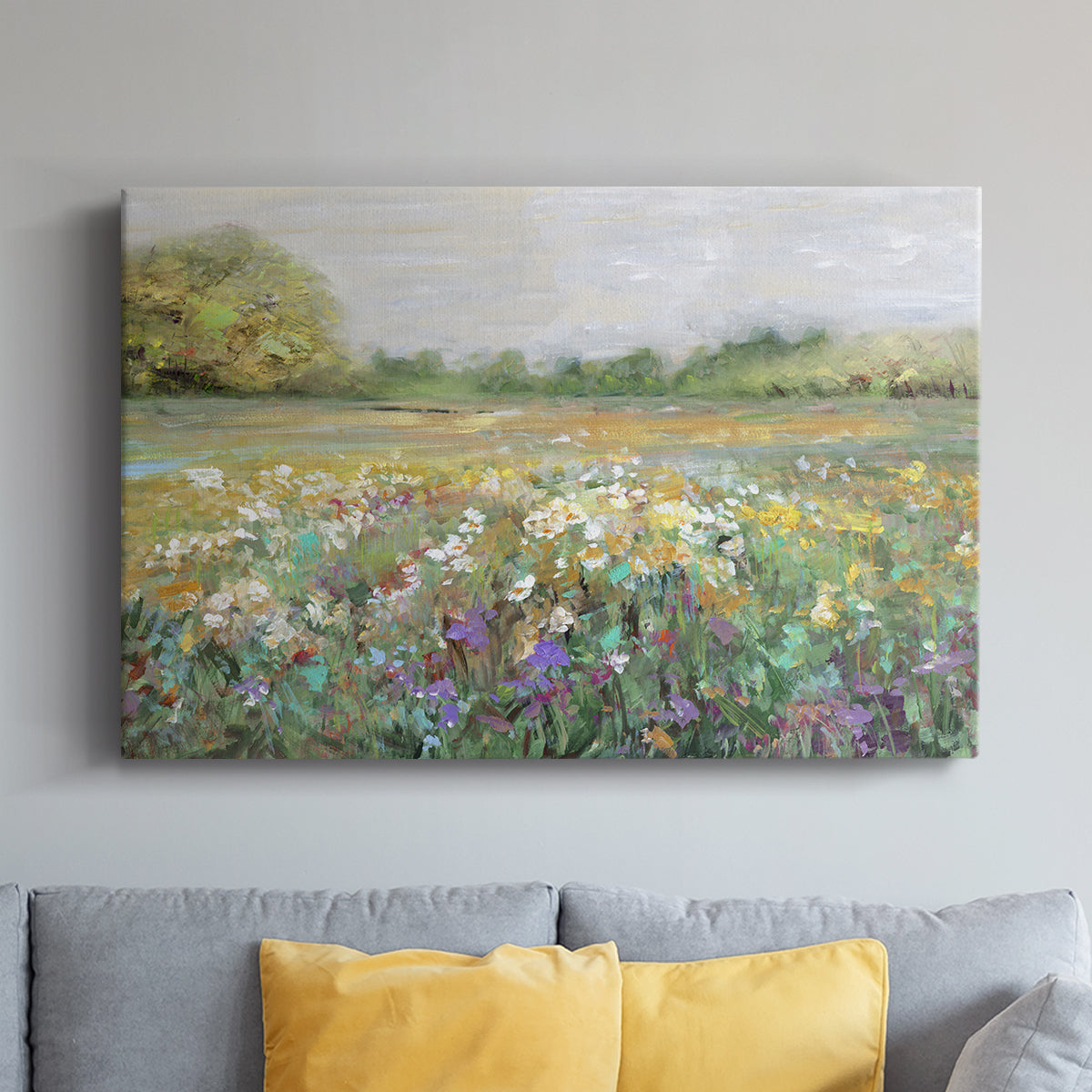 Country Meadow - Canvas Art Print