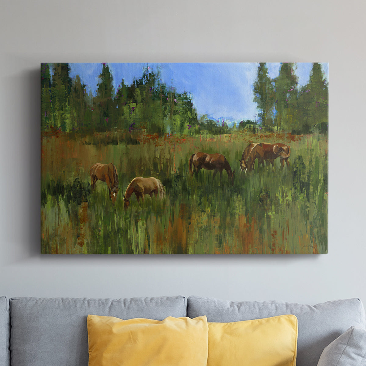 The Grass Is Always Greener - Canvas Art Print