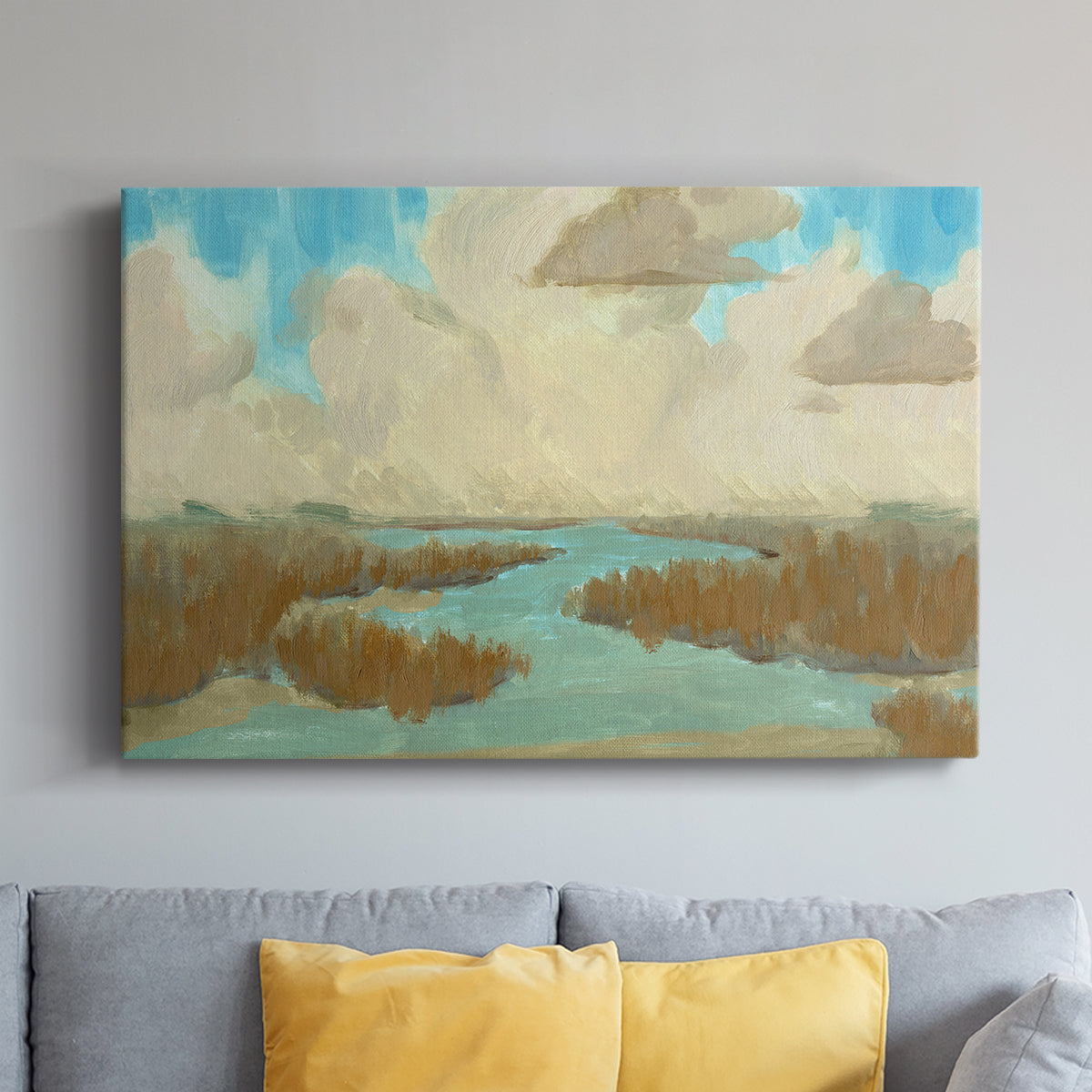 Fripp Island Water I - Canvas Art Print