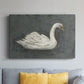 White Swan/Black Swan II - Canvas Art Print
