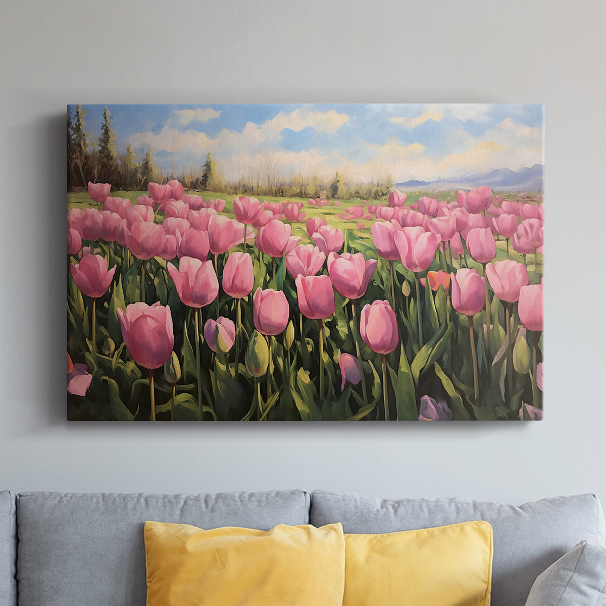 Floral Field XCIV - Canvas Art Print