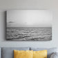 Rough Gray Sea Waves - Canvas Art Print