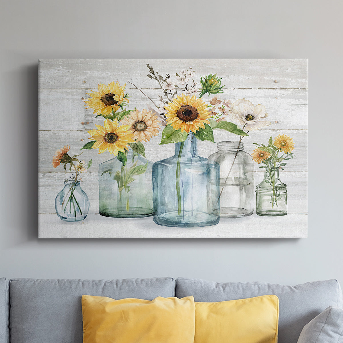 Sunflower Extravaganza - Canvas Art Print