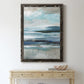 Distant Drama II - Barnwood Framed Canvas Print