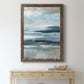 Distant Drama II - Barnwood Framed Canvas Print