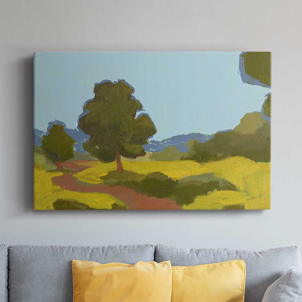 Bright Park I - Canvas Art Print