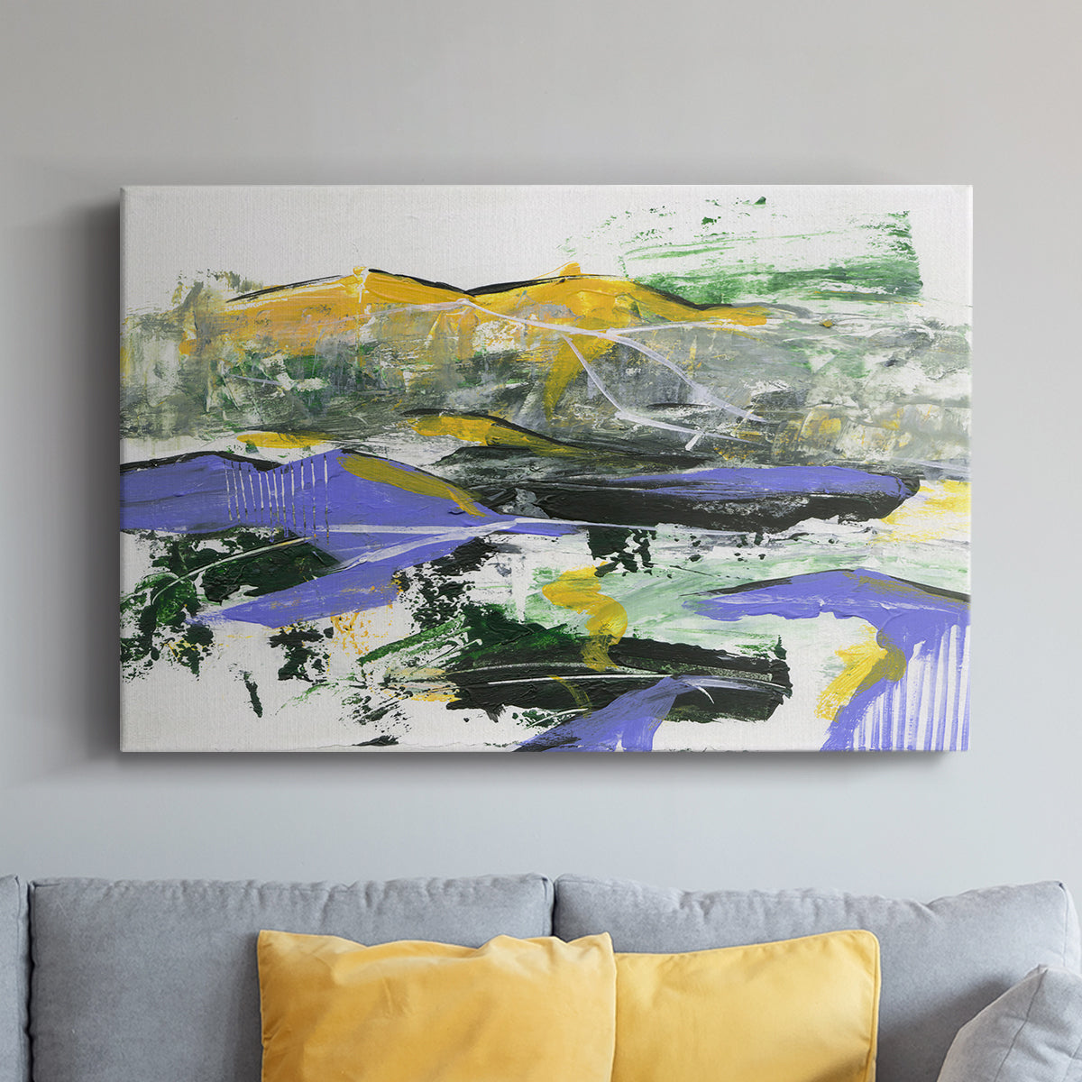 Silent Mountain III - Canvas Art Print