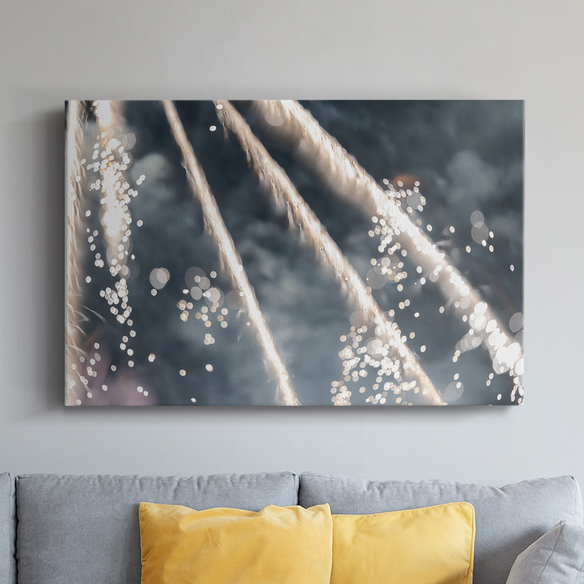 Celestial Glimmer - Canvas Art Print