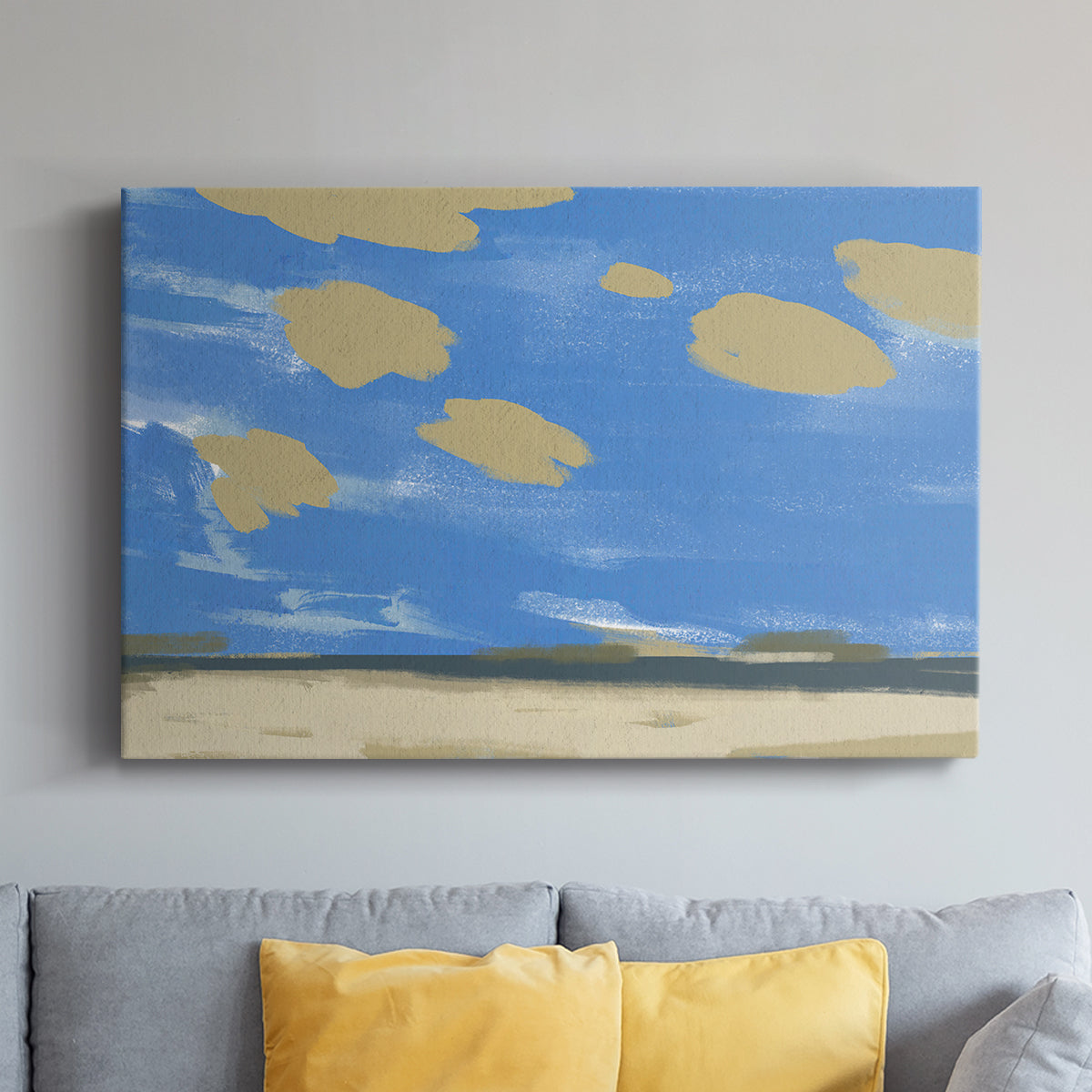 Textured Beachscape I - Canvas Art Print