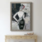 Fashion Mosaic II - Barnwood Framed Canvas Print