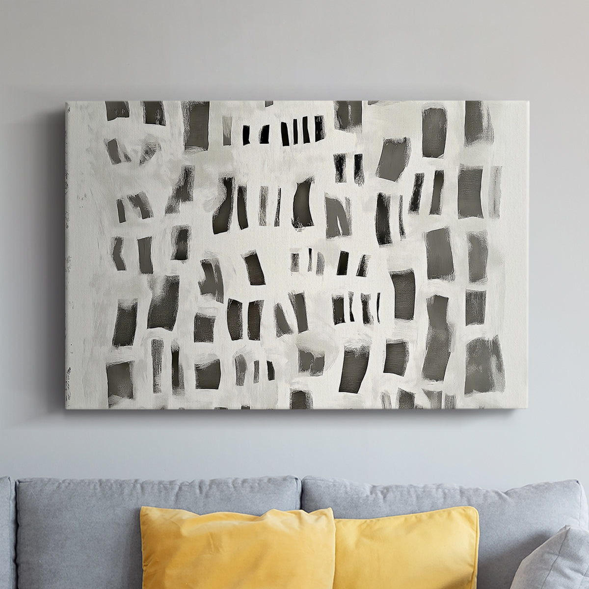 Square Abstract LXXII - Canvas Art Print