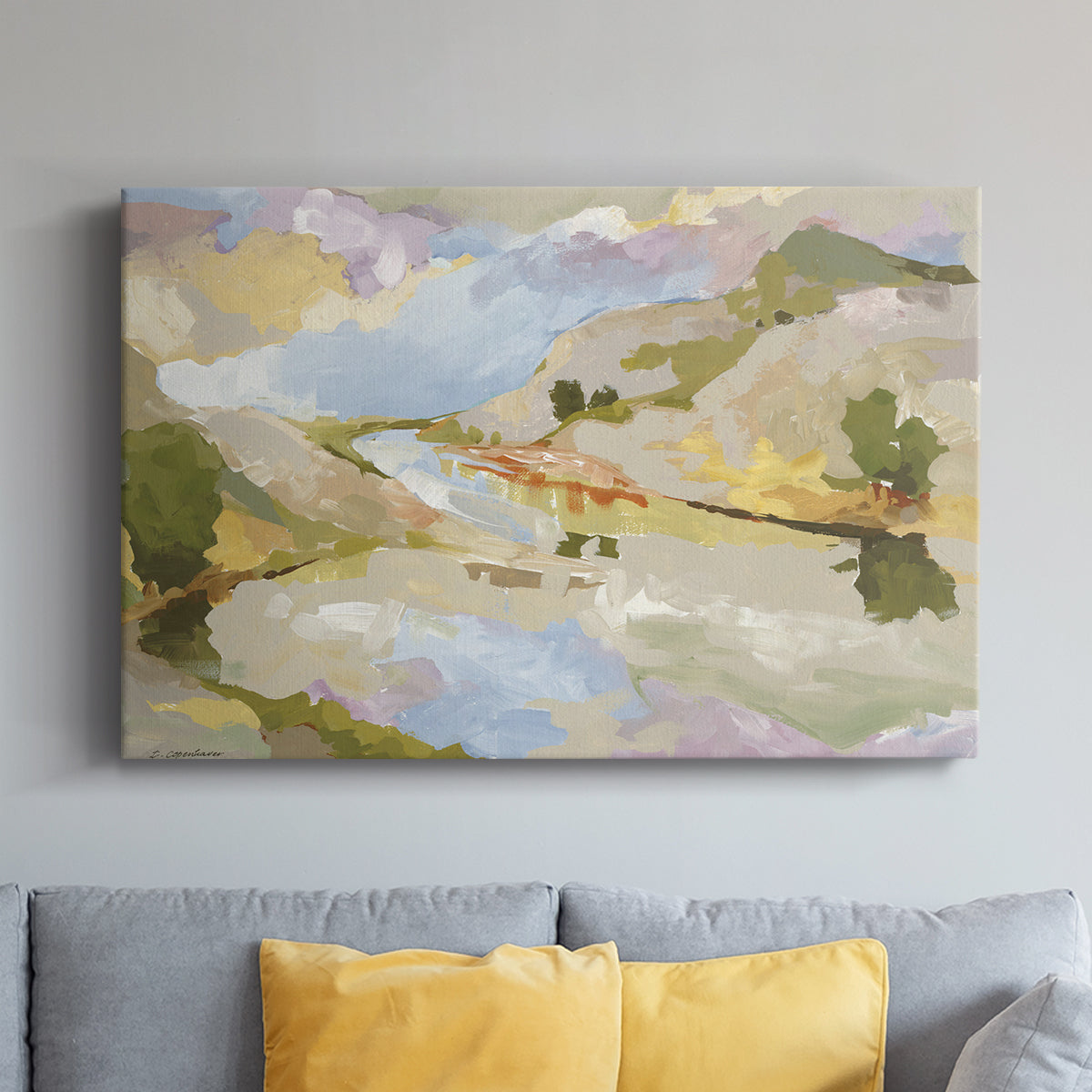 Uplands II - Canvas Art Print