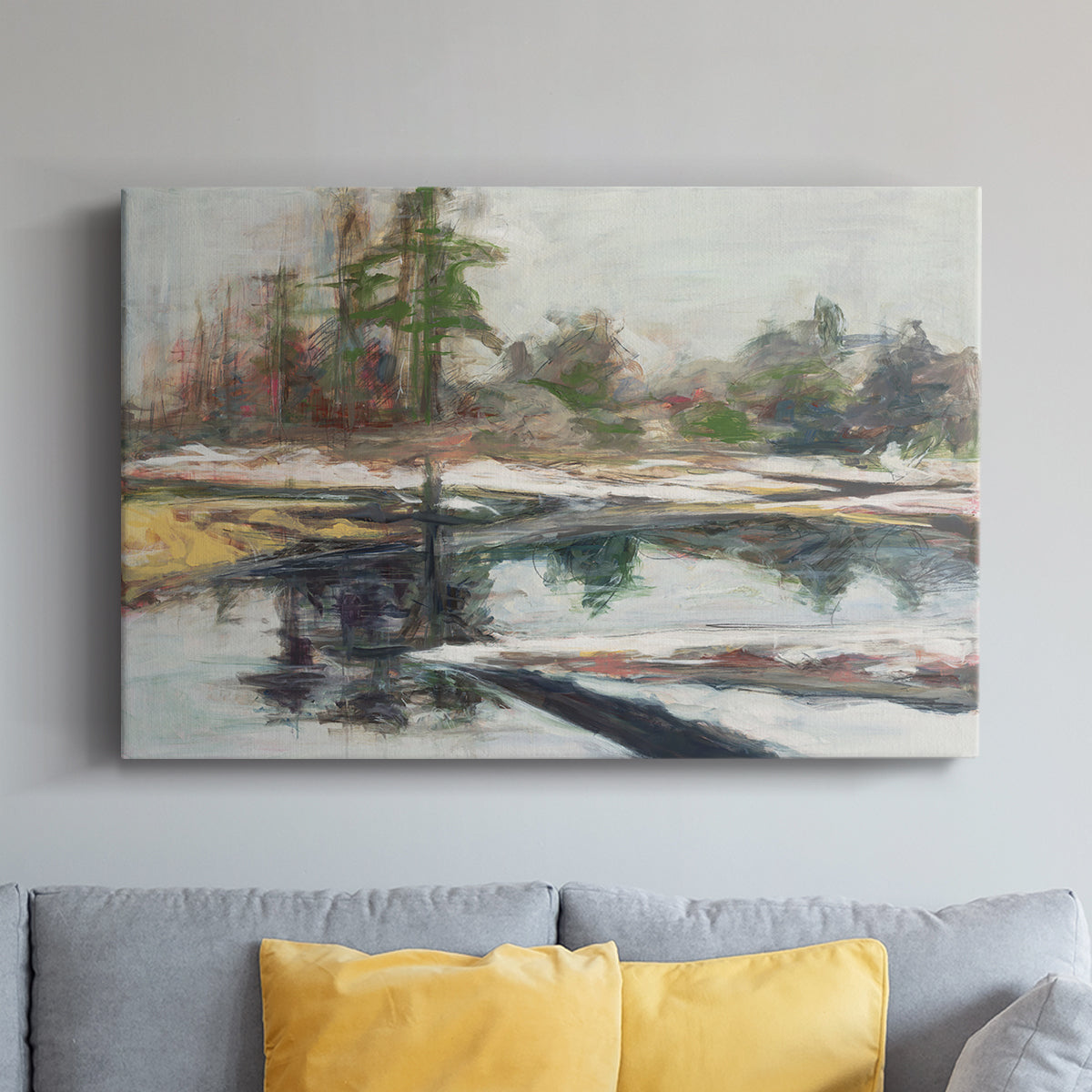 Quiet Reflection - Canvas Art Print