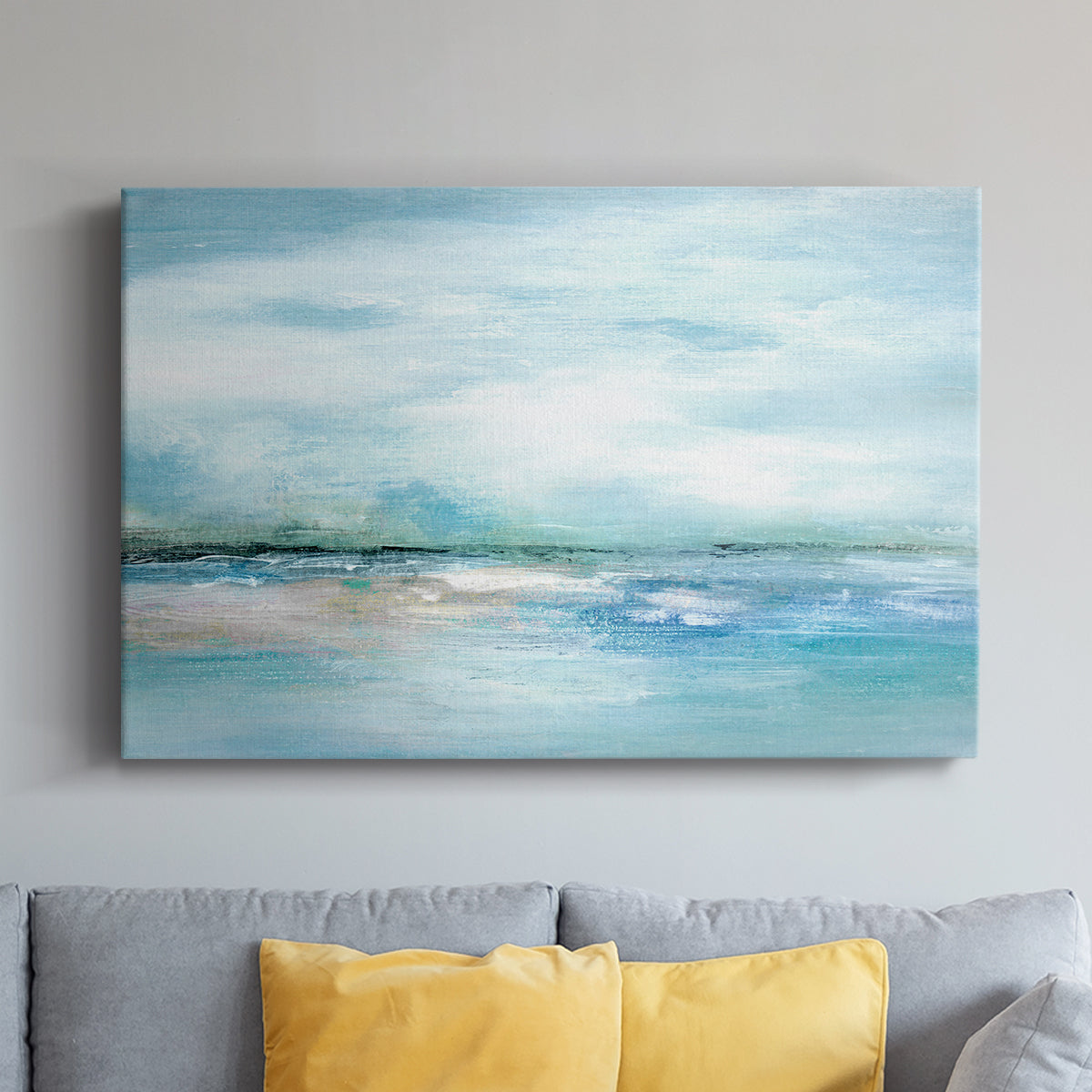 Silhouette Sunset - Canvas Art Print