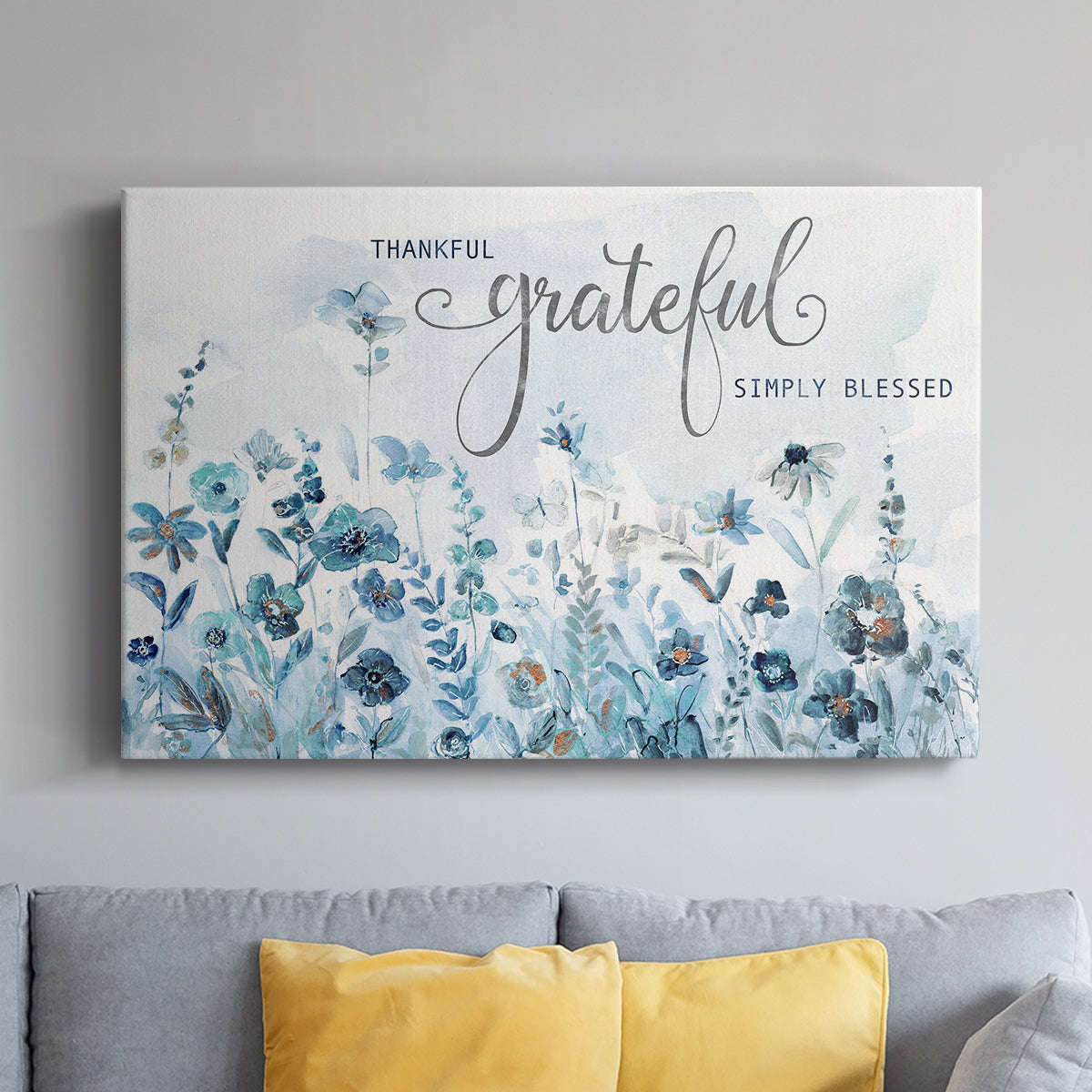 Glittering Meadow - Canvas Art Print