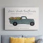 Farmers Market Truck - Canvas Art Print