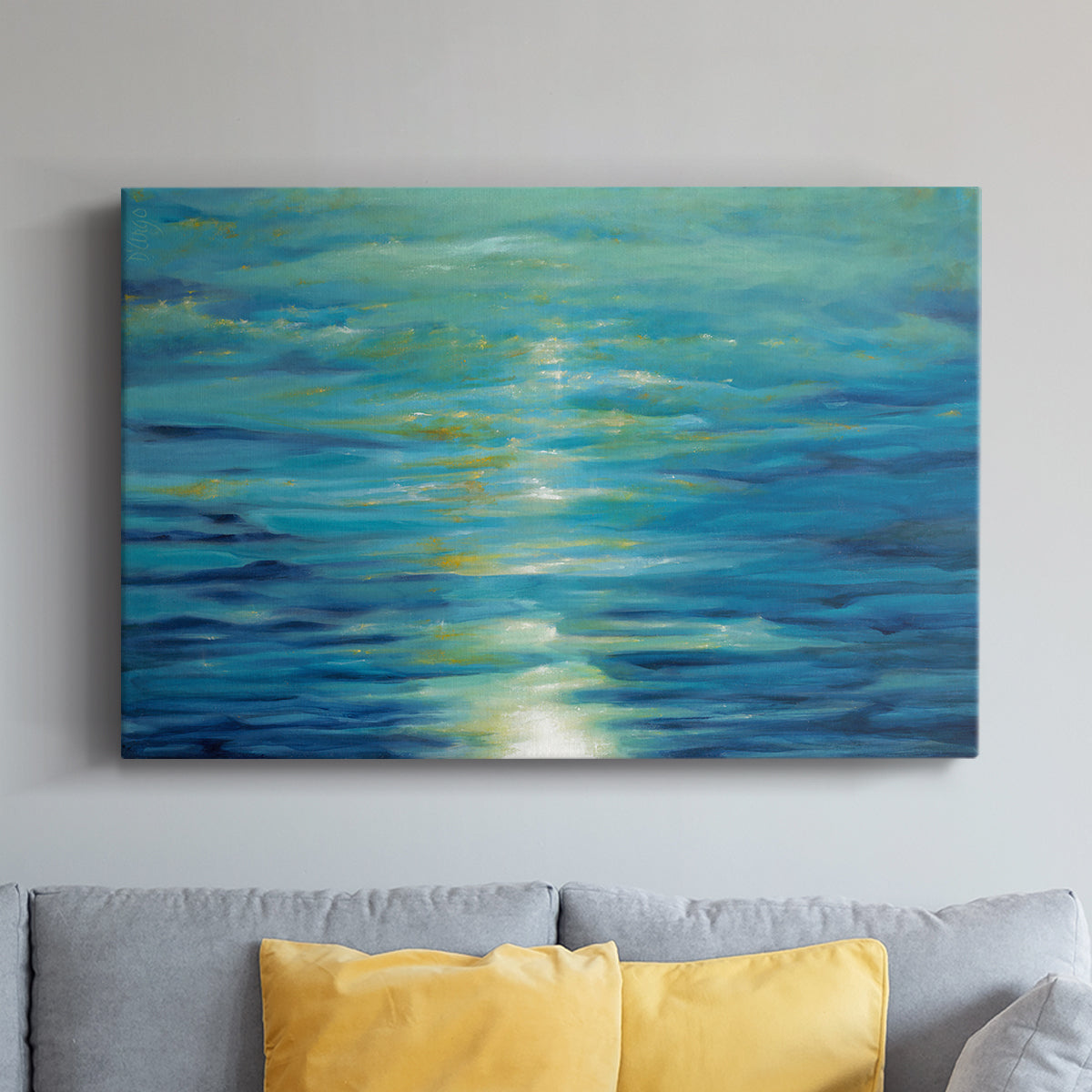 Deep Blue - Canvas Art Print
