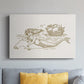 Sunning Mermaid II - Canvas Art Print