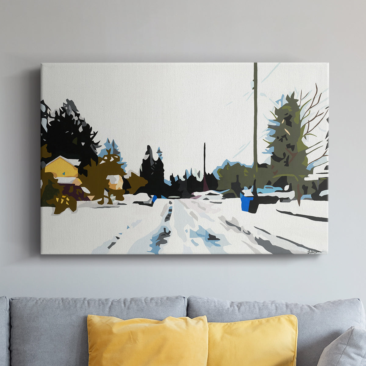 Winterhood - Canvas Art Print