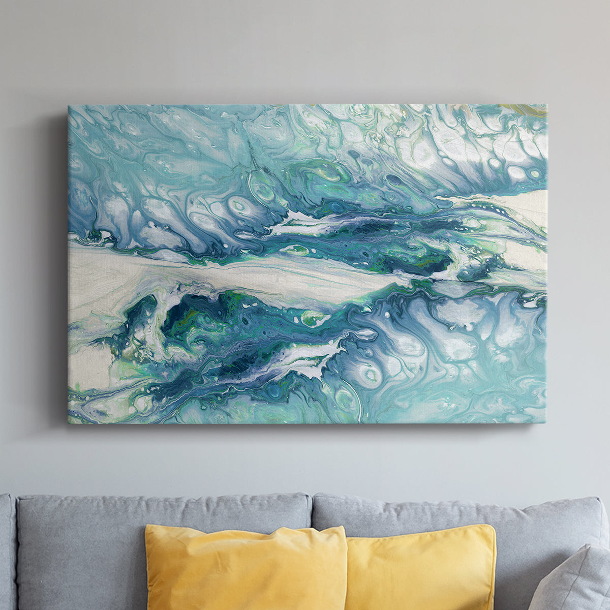 Marble Montage - Canvas Art Print
