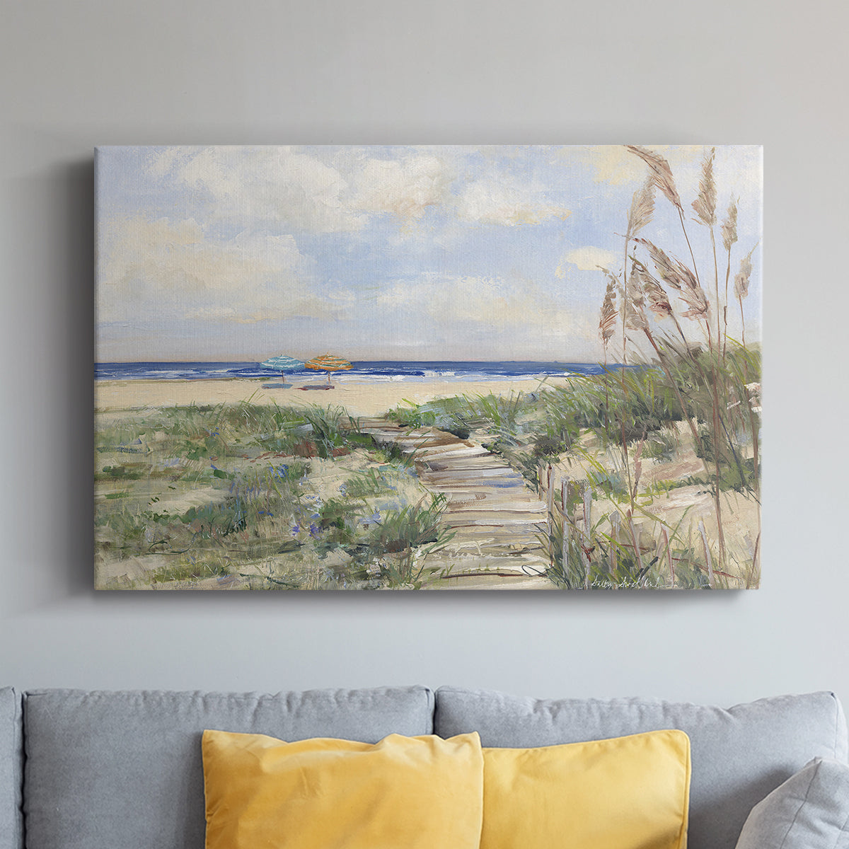 Summer Seas - Canvas Art Print