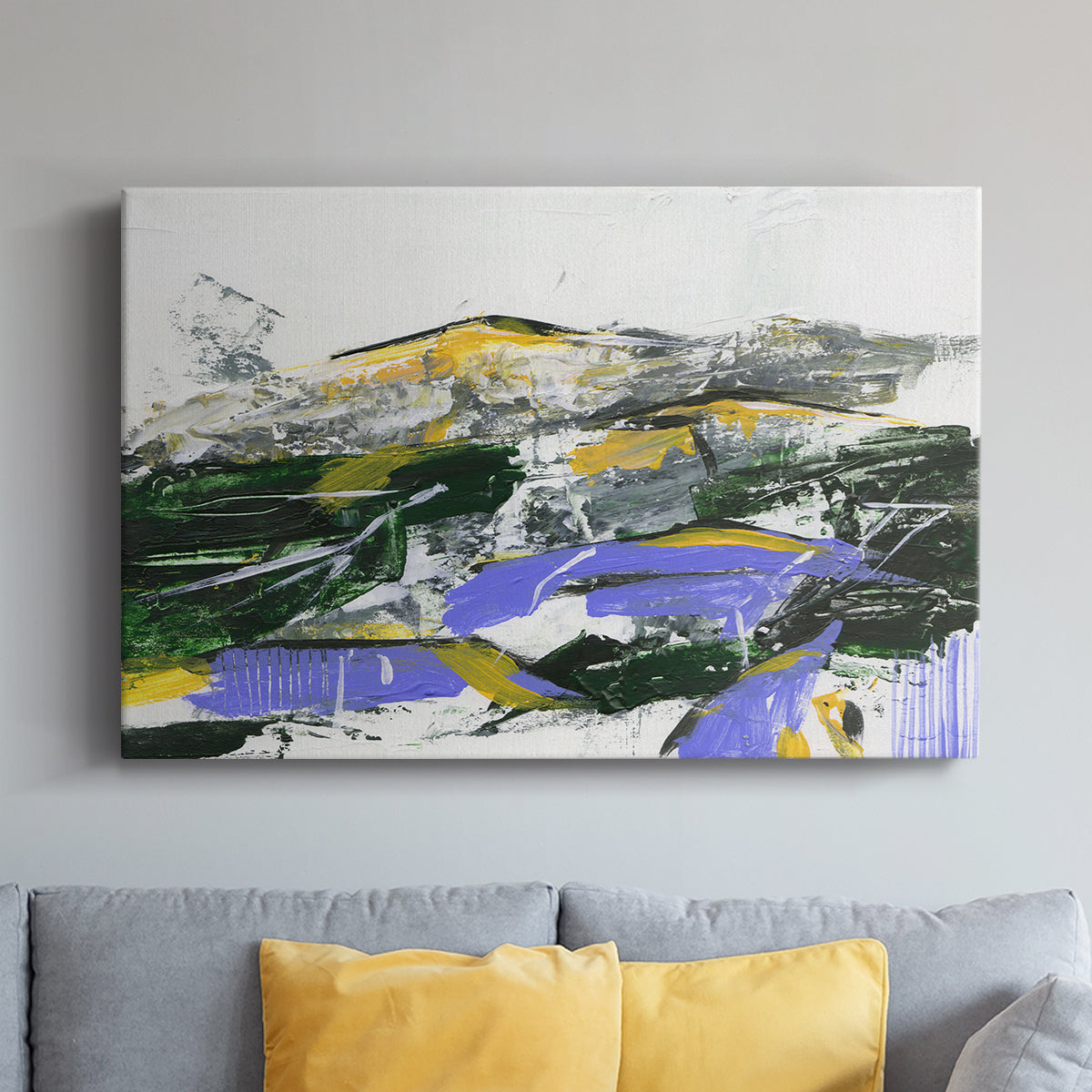 Silent Mountain II - Canvas Art Print