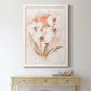 White and Coral Orchid I - Premium Canvas Framed in Barnwood - Ready to Hang