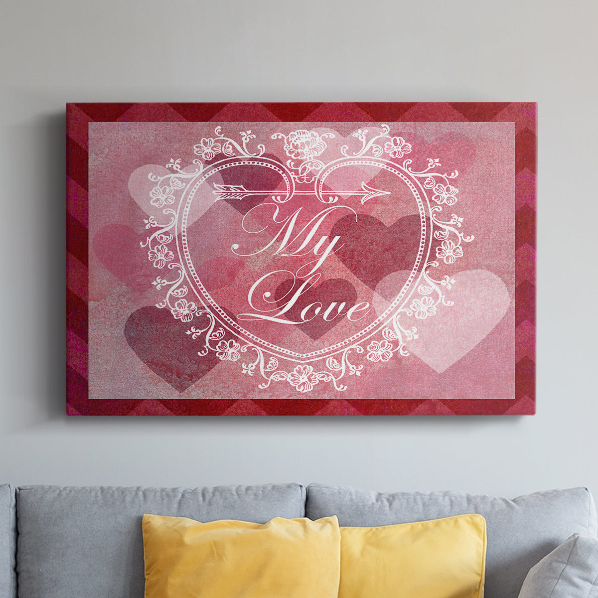 DIY Love Collection A - Canvas Art Print