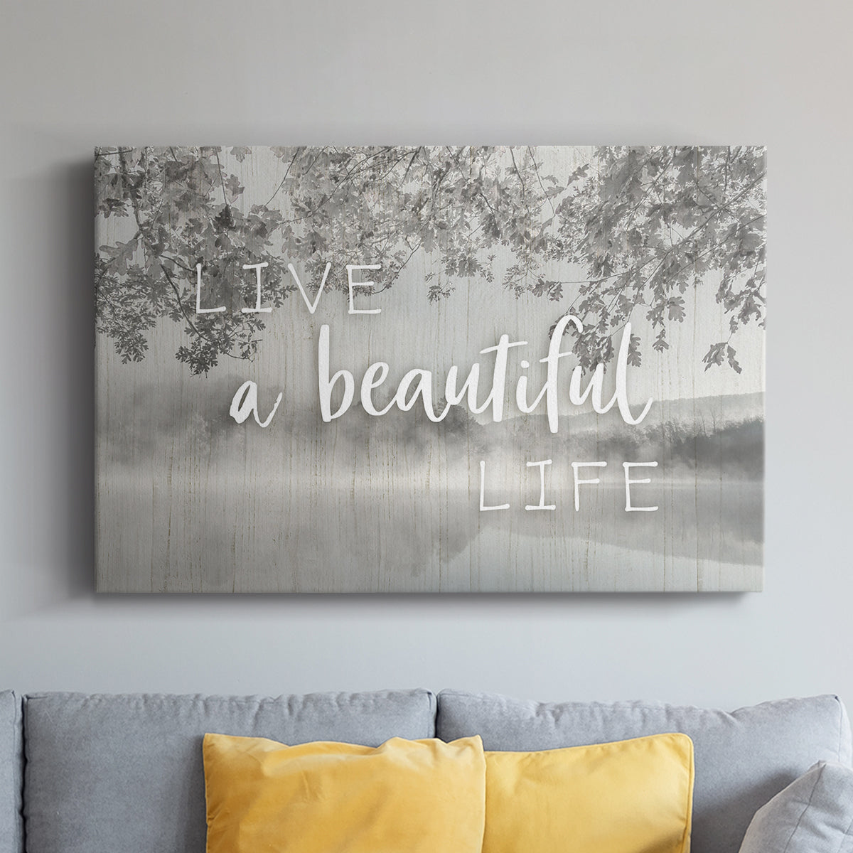 Live a Beautiful Life - Canvas Art Print