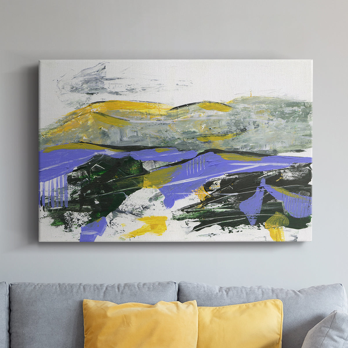 Silent Mountain IV - Canvas Art Print