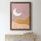 Sedona Moon - Barnwood Framed Canvas Print