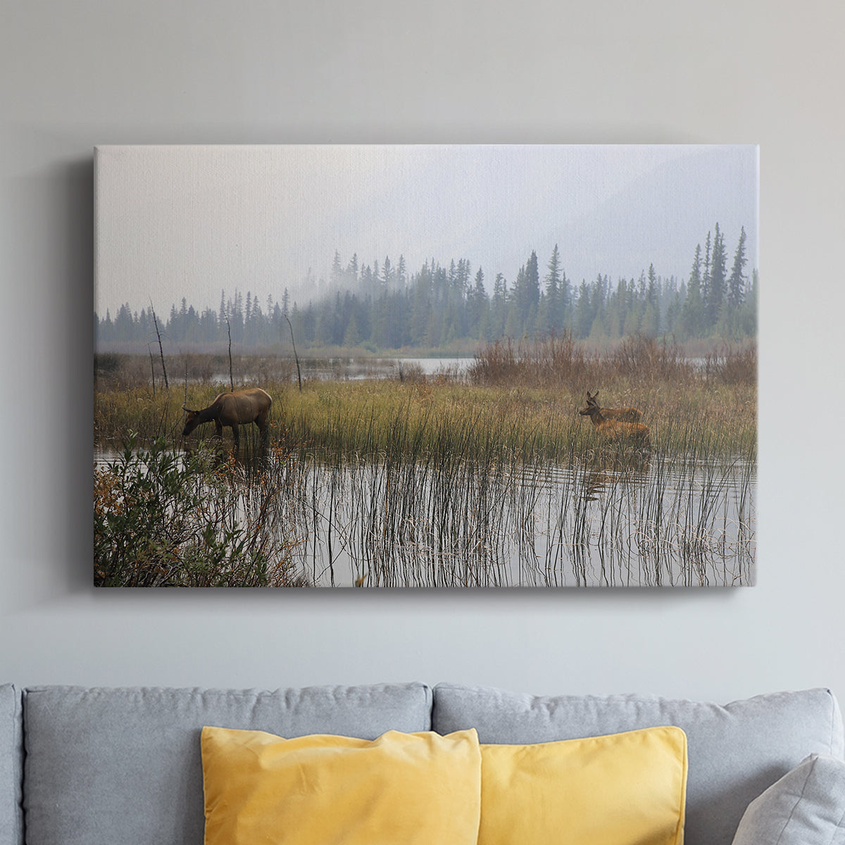 Out with the Twins - Canvas Art Print