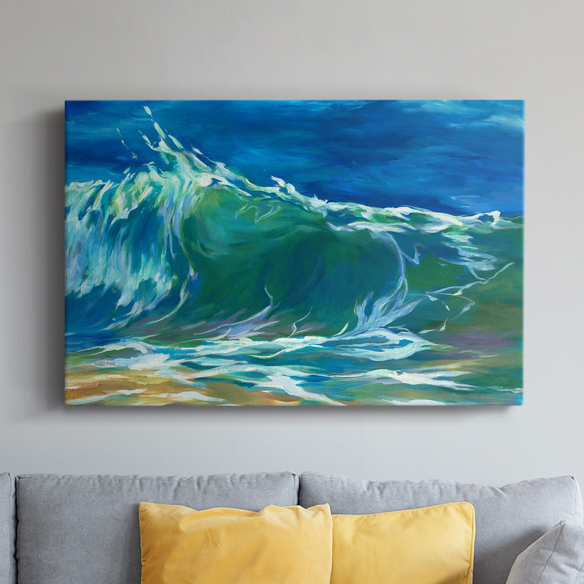 Green Flash - Canvas Art Print