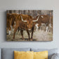Longhorns - Canvas Art Print