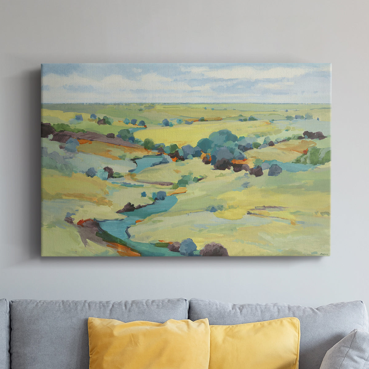 Idyll Sweep - Canvas Art Print