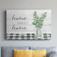 Eucalyptus Home Sweet Home - Canvas Art Print