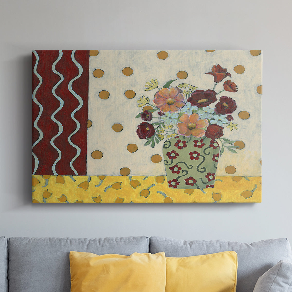 Flowerscape II - Canvas Art Print