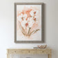 White and Coral Orchid I - Premium Canvas Framed in Barnwood - Ready to Hang