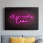 Neon Love I - Canvas Art Print