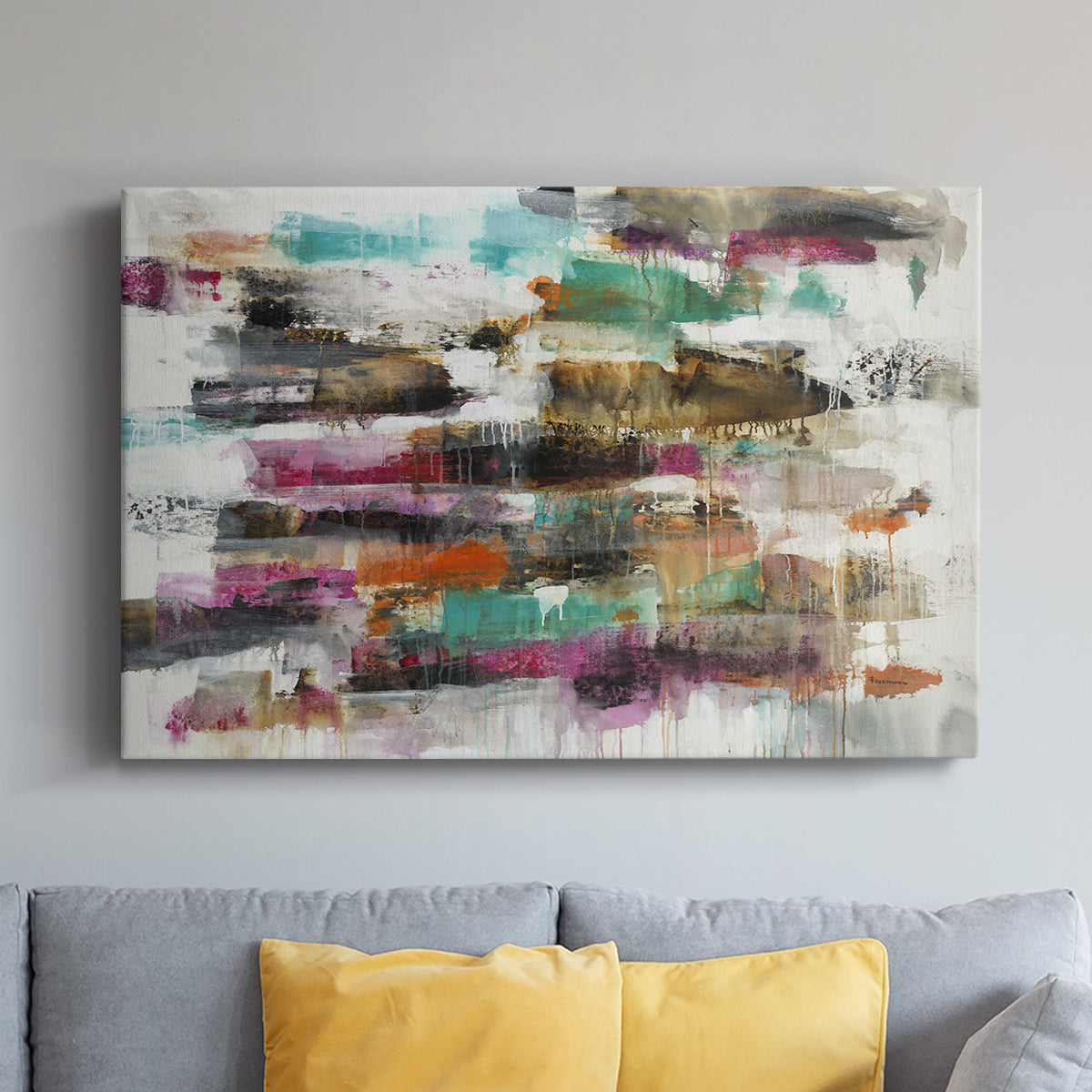 Inertia #3 - Canvas Art Print