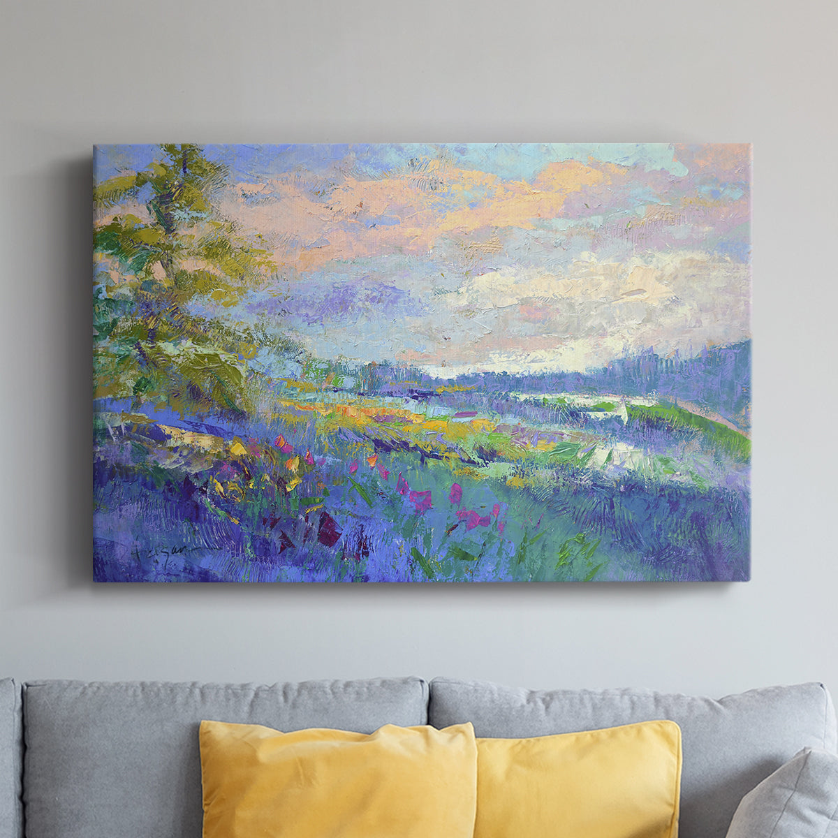 On a Happy Day - Canvas Art Print