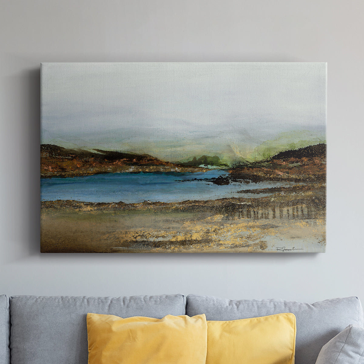 Lakeside - Canvas Art Print