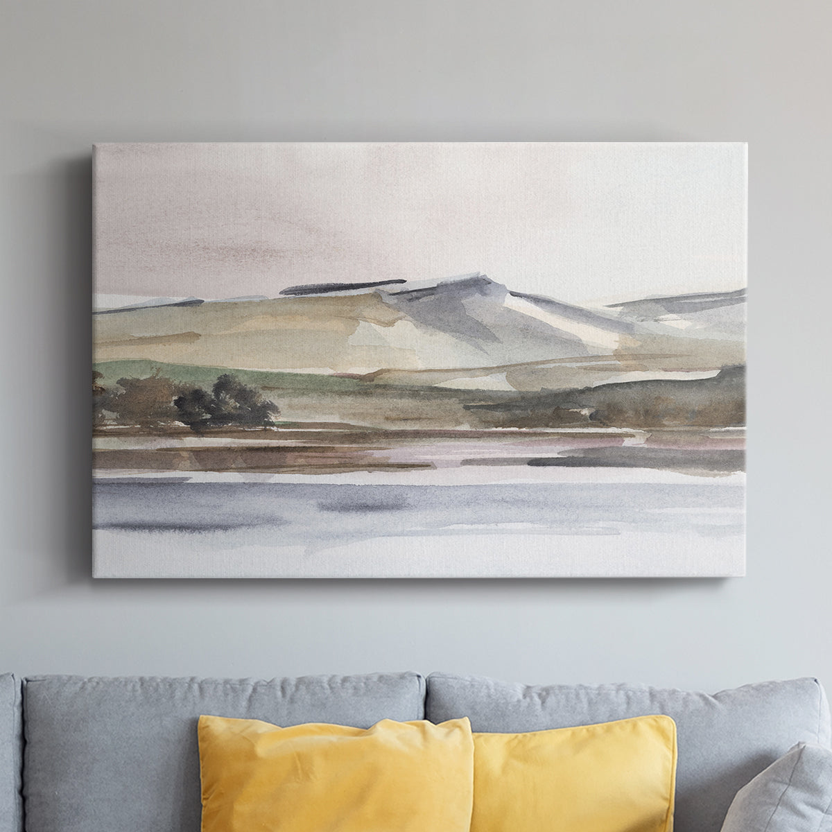 Autumn Mountain Valley I - Canvas Art Print